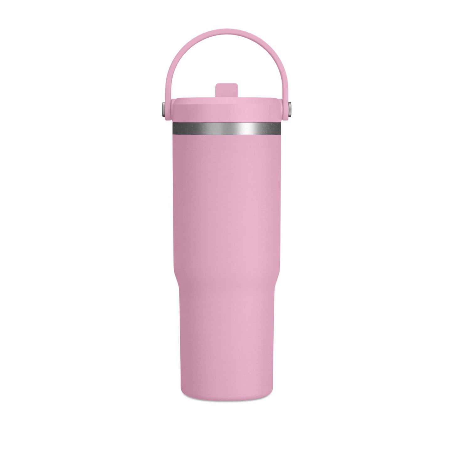 32oz Nomad Tumbler — Cute Panda “Let's Drink” Insulated Travel Bottle