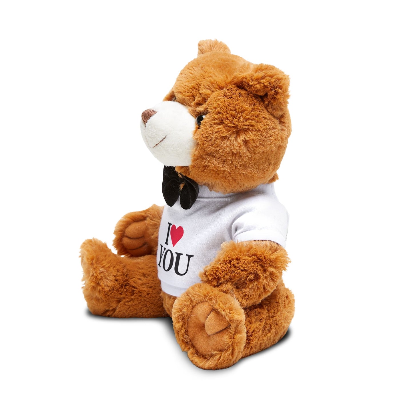 I LOVE You Plush Teddy Bear — Romantic Gift Stuffed Animal with T‑Shirt