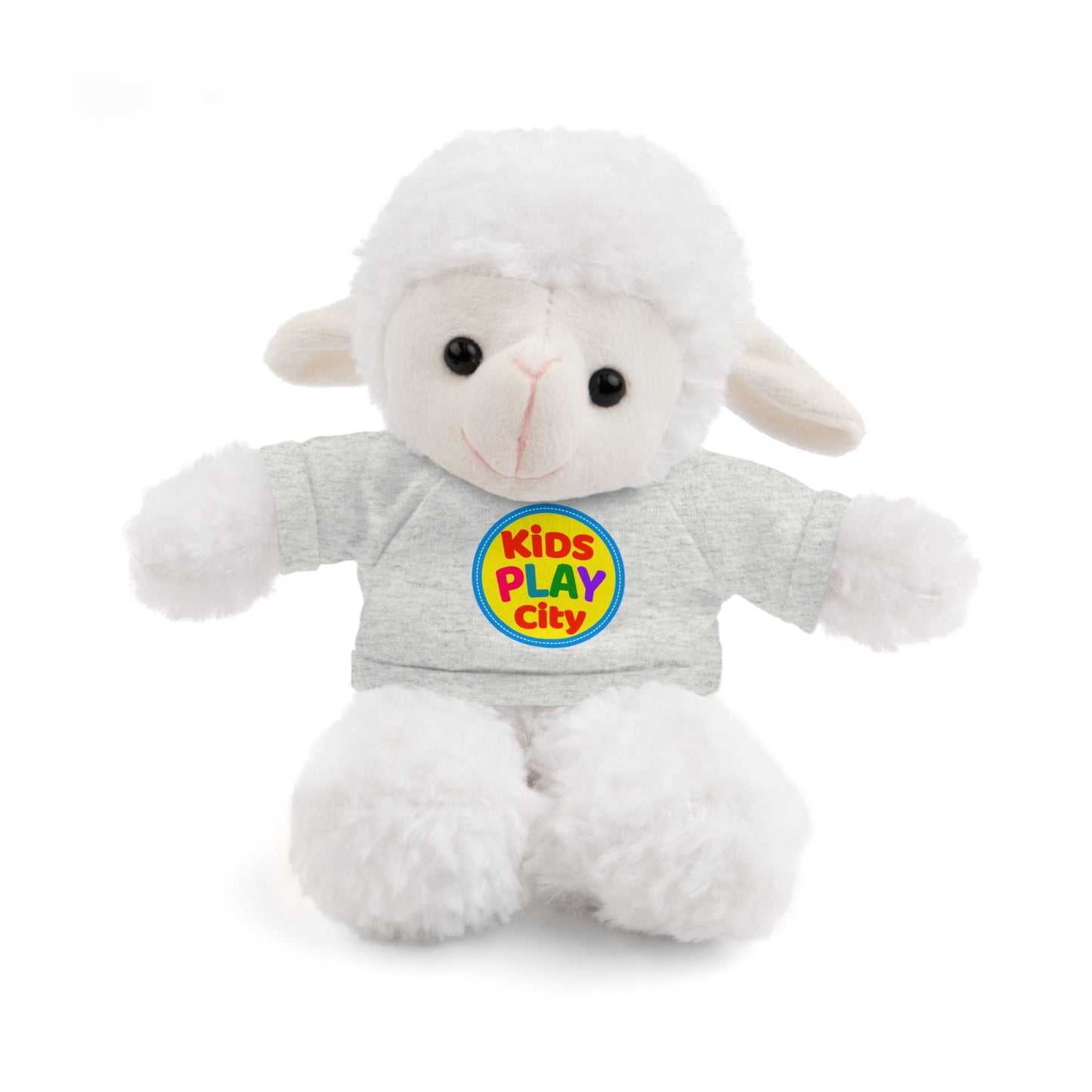 Kids Play City Plush Toys with T‑Shirts — Soft Stuffed Animal Gift
