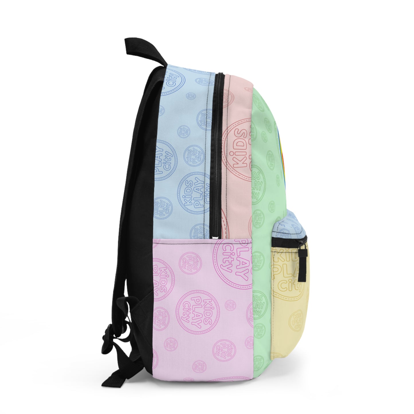 Kids Play City Pastel Backpack — Cute Preschool Kids School Bag