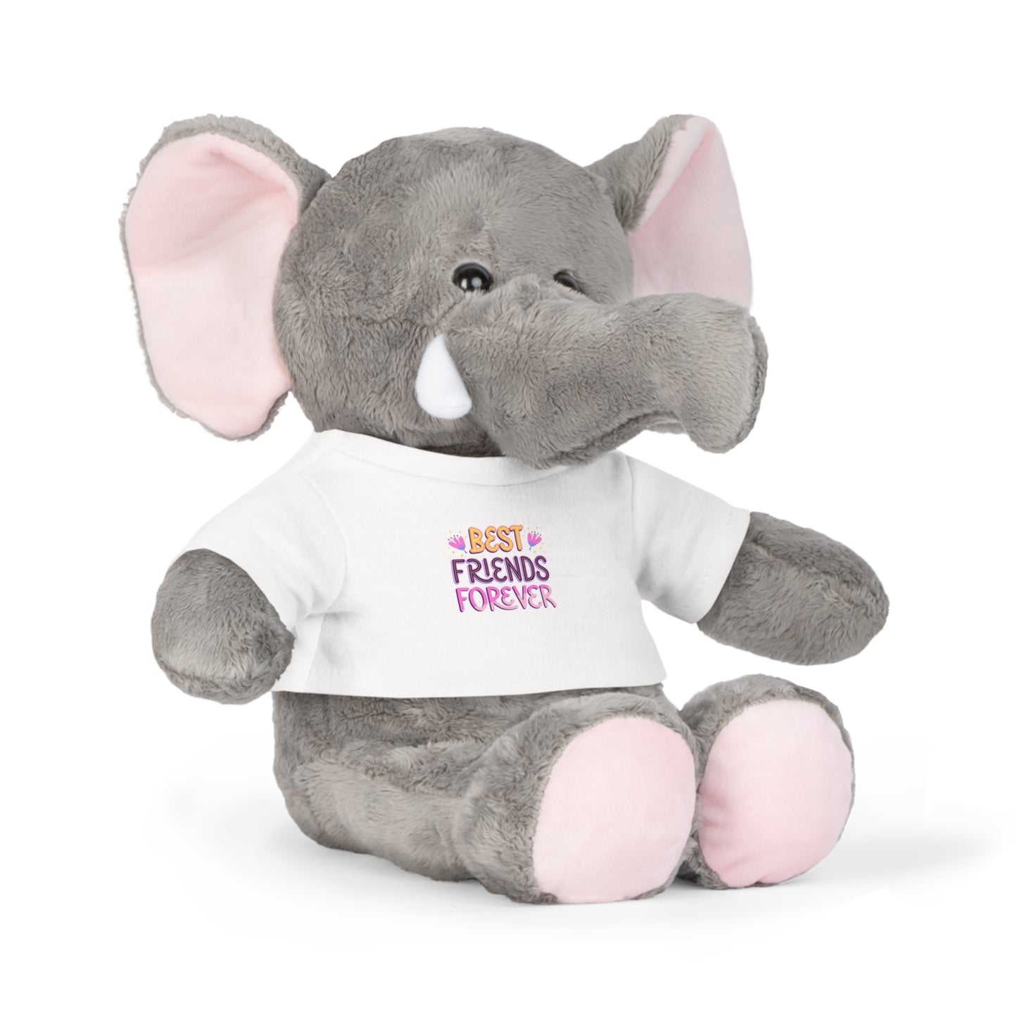 Valentine Teddy Bear Plush — I Love You Tee