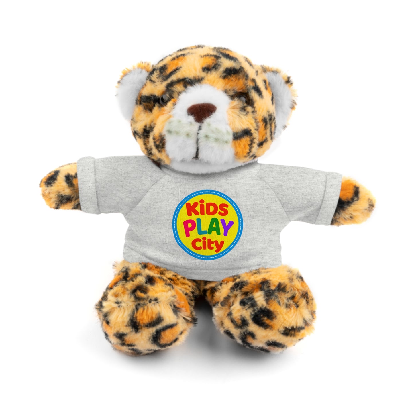 Kids Play City Plush Toys with T‑Shirts — Soft Stuffed Animal Gift