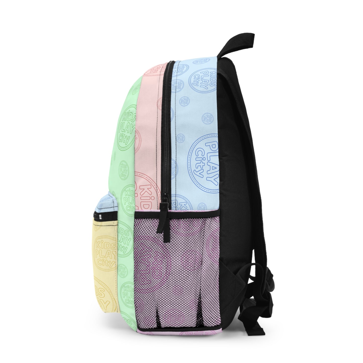 Kids Play City Pastel Backpack — Cute Preschool Kids School Bag