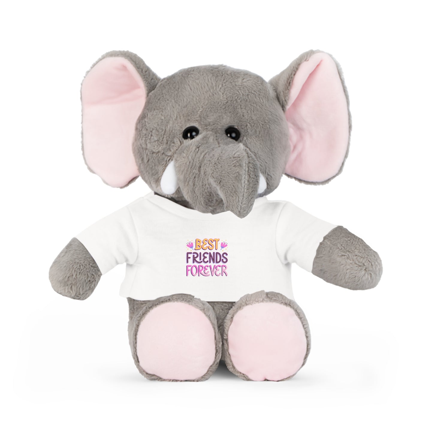 Valentine Teddy Bear Plush — I Love You Tee
