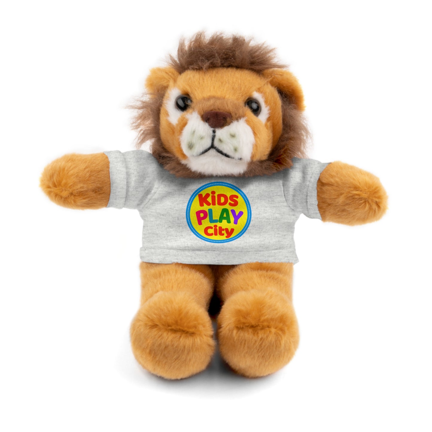Kids Play City Plush Toys with T‑Shirts — Soft Stuffed Animal Gift