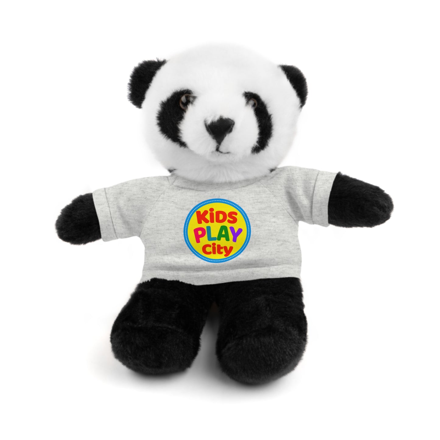 Kids Play City Plush Toys with T‑Shirts — Soft Stuffed Animal Gift