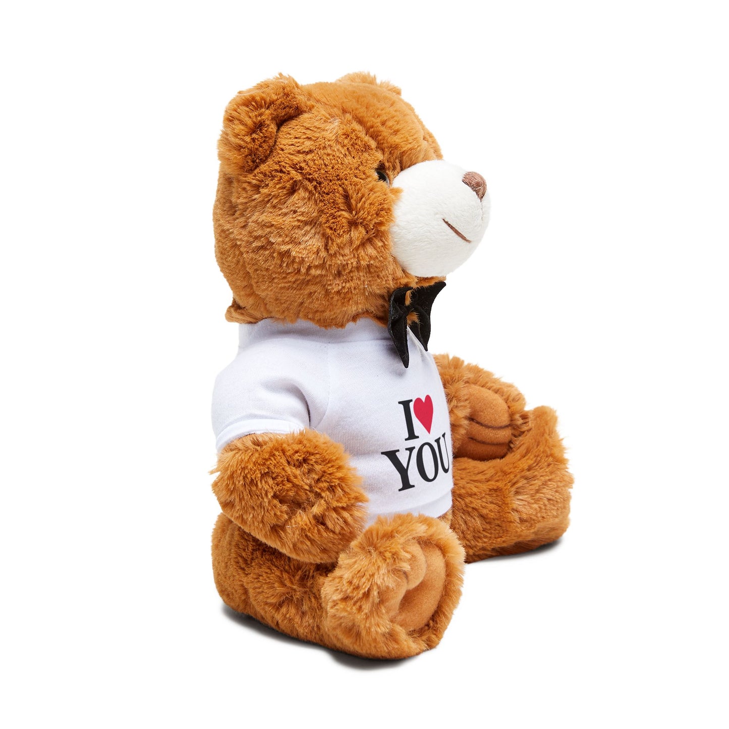 I LOVE You Plush Teddy Bear — Romantic Gift Stuffed Animal with T‑Shirt