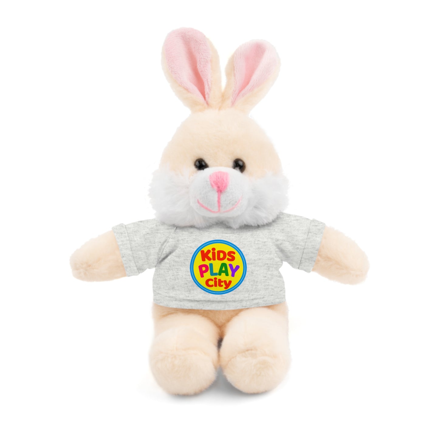 Kids Play City Plush Toys with T‑Shirts — Soft Stuffed Animal Gift