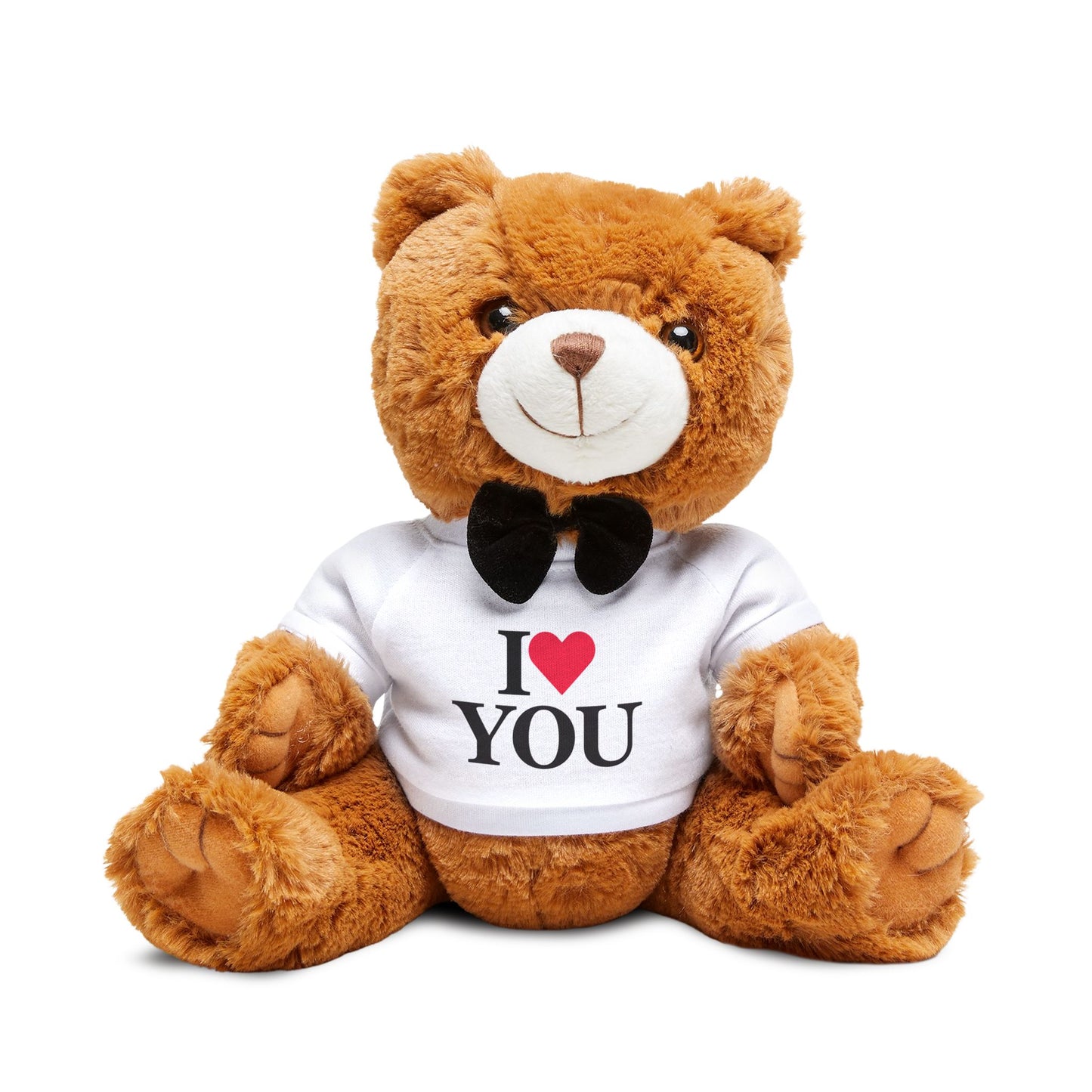 I LOVE You Plush Teddy Bear — Romantic Gift Stuffed Animal with T‑Shirt