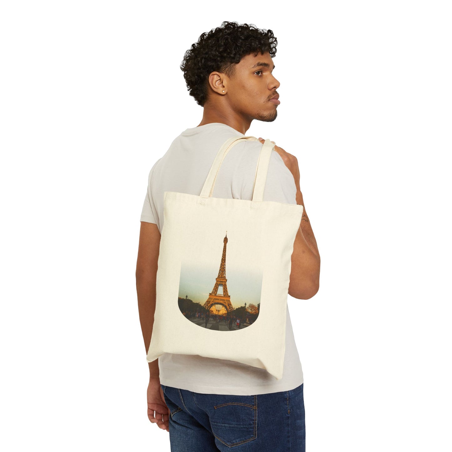Eiffel Tower Vintage Photo Tote Bag