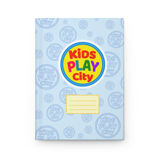 Kids Play City Hardcover Journal — Cute Kid’s Notebook for School & Drawing