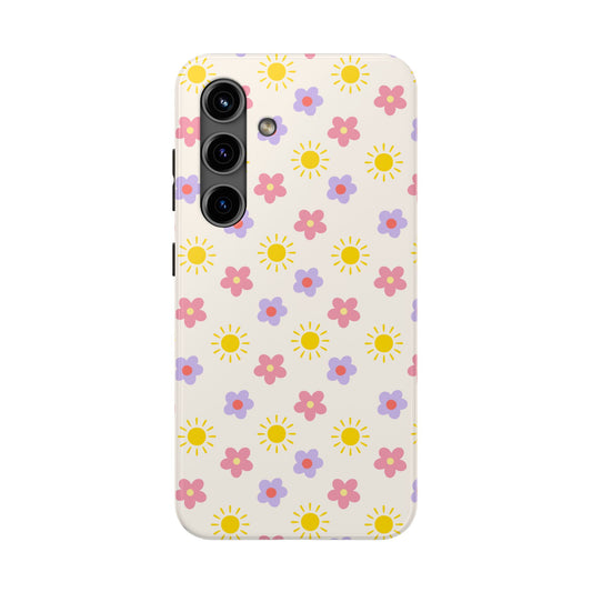 Daisy Sunshine Tough Phone Case — Cute Floral iPhone Case